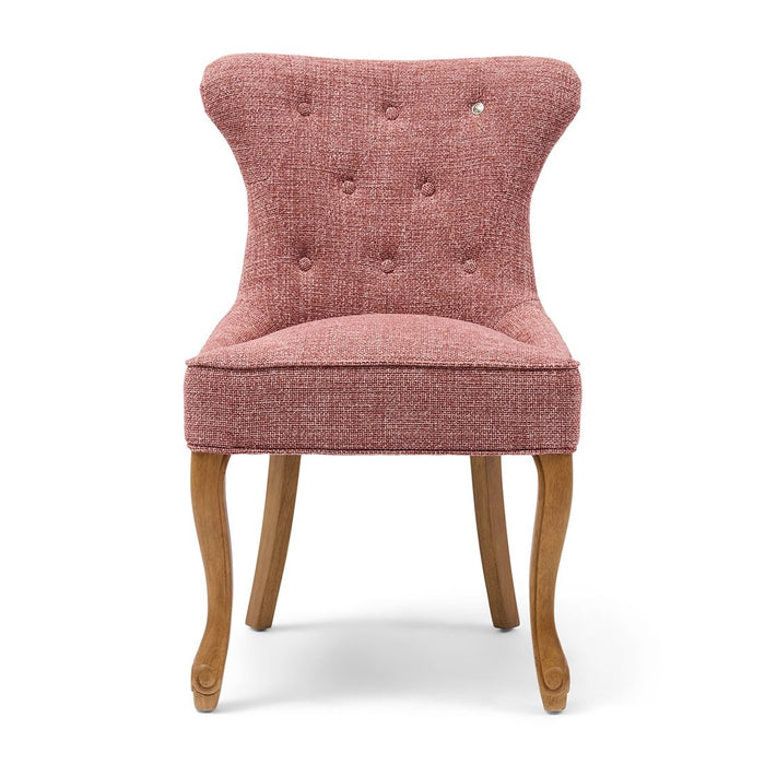 George Dining Chair, coral pink