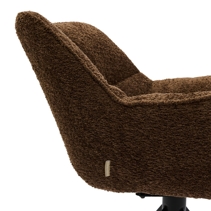 Drehbarer Esszimmerstuhl Carnaby Umber Brown