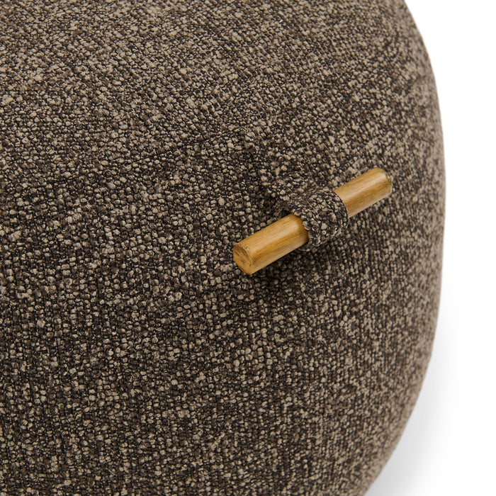 Fußhocker Aspen, braun