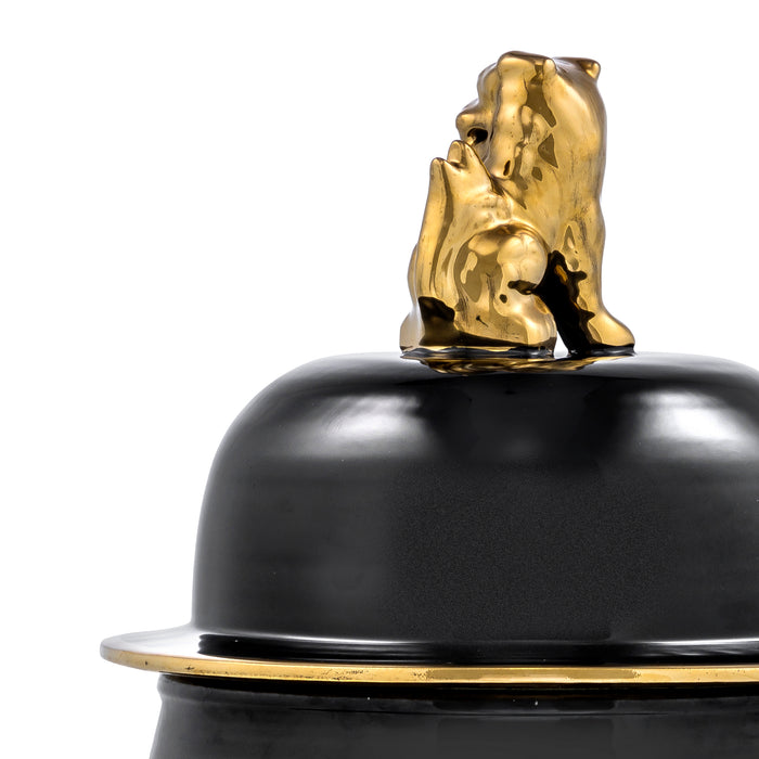 Vase Golden Dragon L