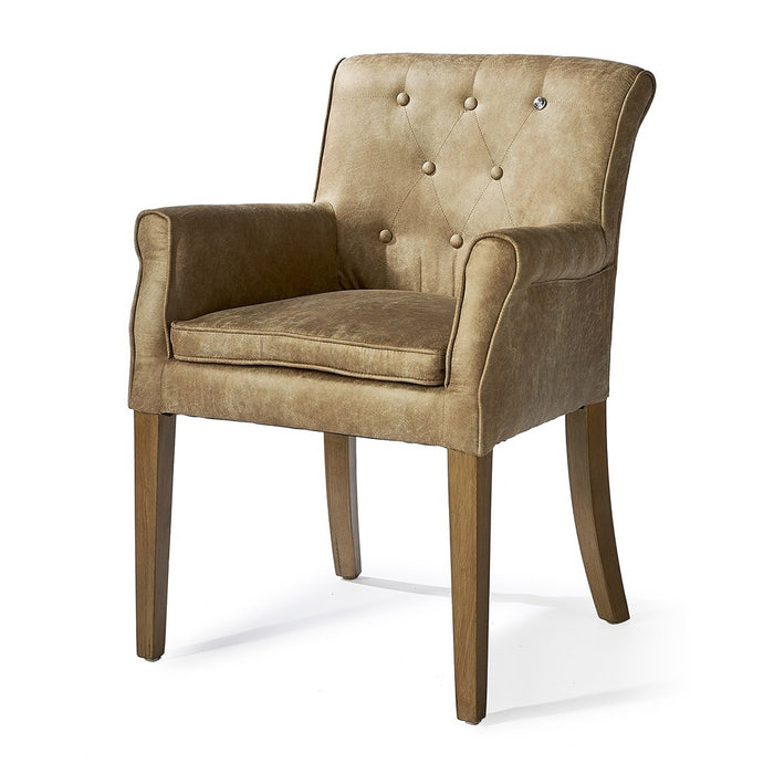 La Scala Dining Armchair, Pellini, Camel
