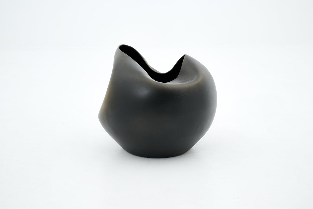 REYNOLDS Vase, Keramik, bronze