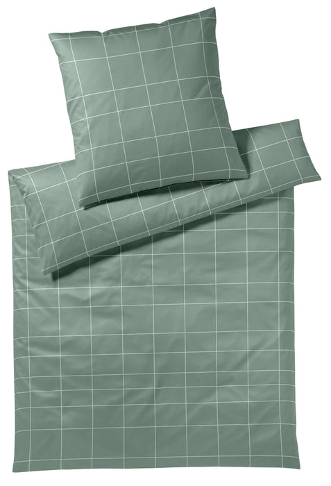Mako Satin Bettwäsche Cross