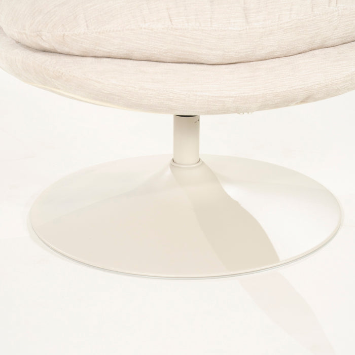 Retro Loungesessel Tromba, beige