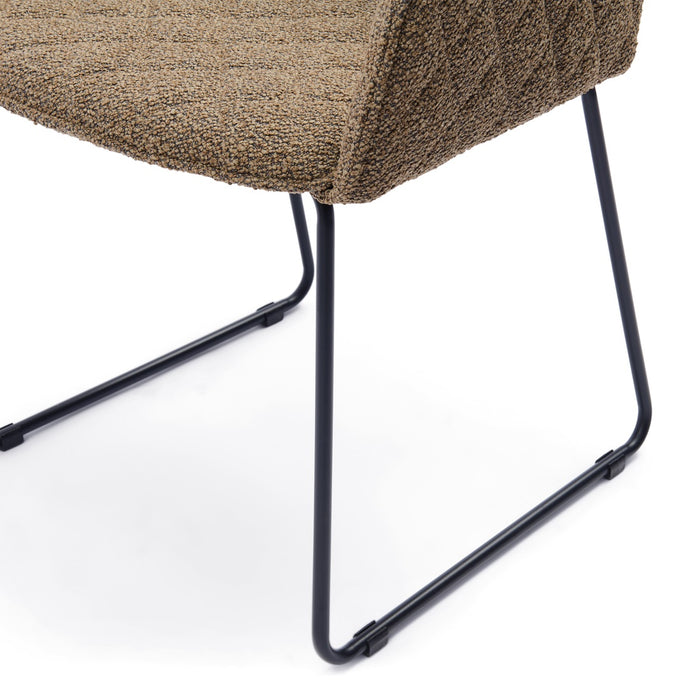 Esszimmerstuhl mit Armlehne Frisco Drive, Classic Brown