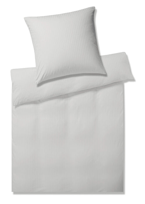 Uni Jersey Bettwäsche mit Streifen Solid Stripe
