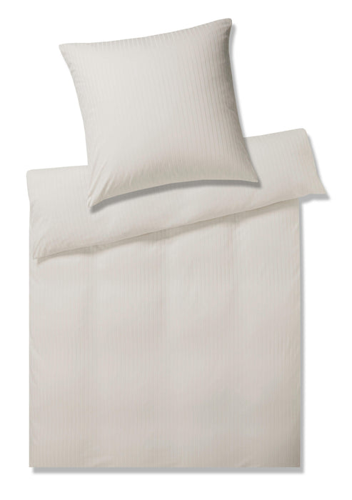 Uni Jersey Bettwäsche mit Streifen Solid Stripe