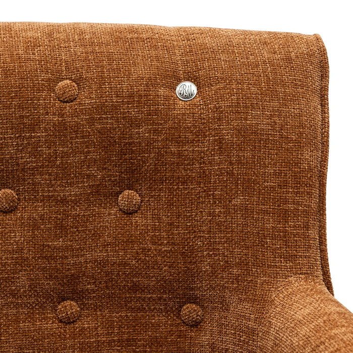 La Scala Dining Armchair Maroon Brown