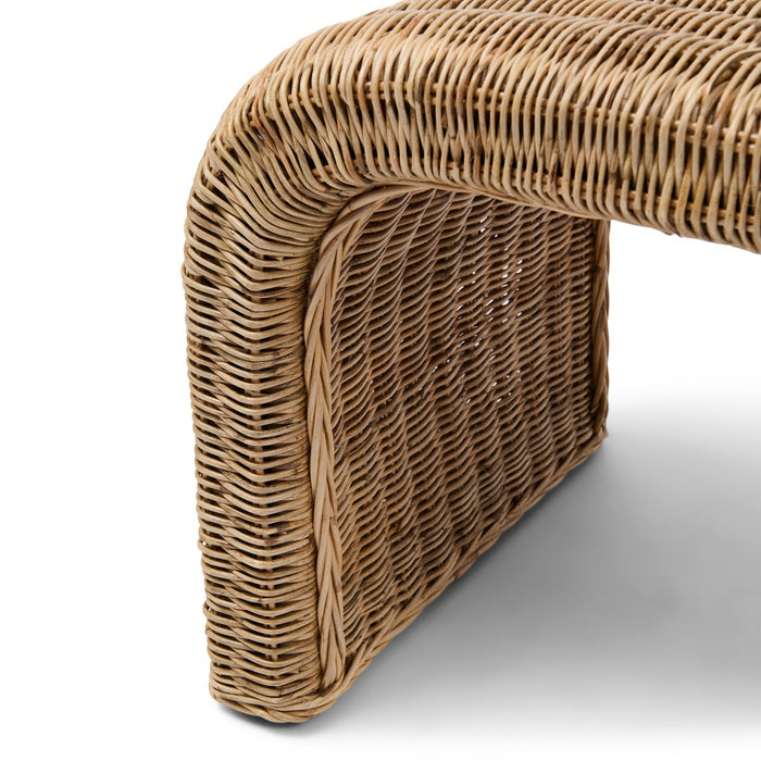 Sitzbank Santos aus Rattan