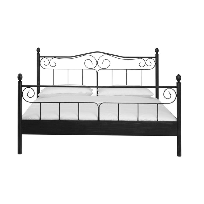 Metallbett Saturn Zypern, Schwarz