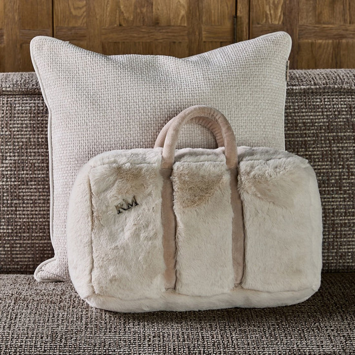 Kissen RM Handtasche aus Kunstfell