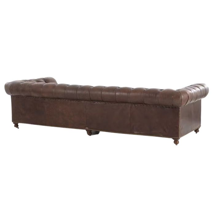 4 Sitzer Sofa Edinburgh Chesterfield, dunkelbraun