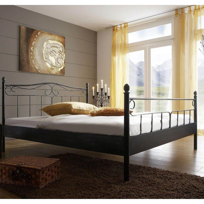 Metallbett Saturn Zypern, Schwarz