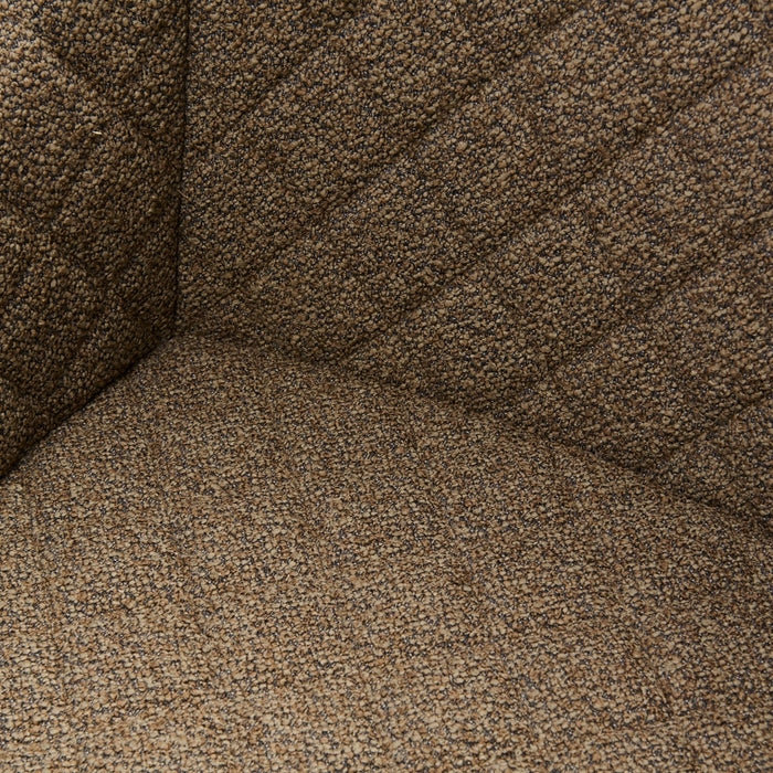 Esszimmerstuhl mit Armlehne Frisco Drive, Classic Brown