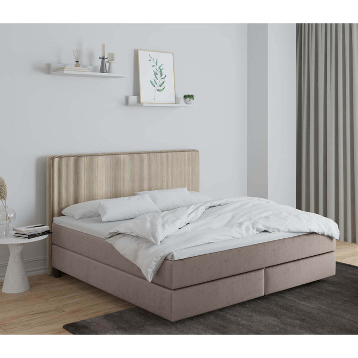 Boxspringbett Crystal mit Schwebeoptik