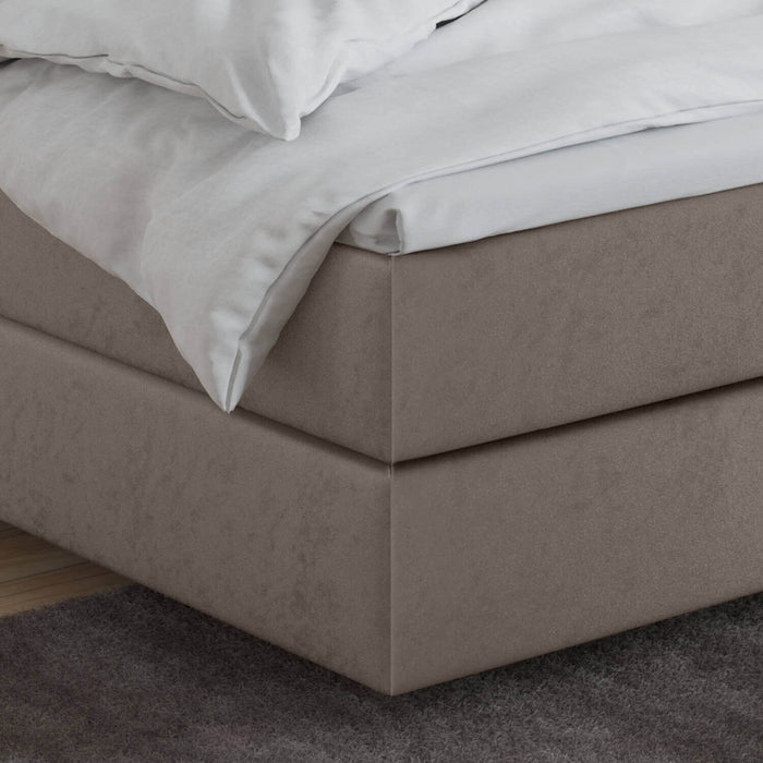 Boxspringbett Crystal mit Schwebeoptik