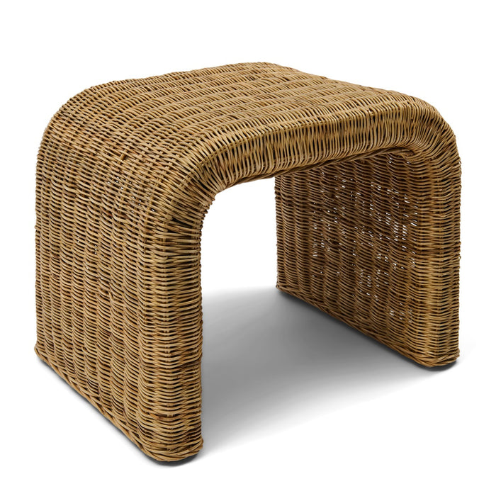 Hocker Santos aus Rattan