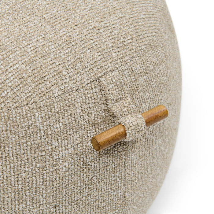 Fußhocker Aspen, sand