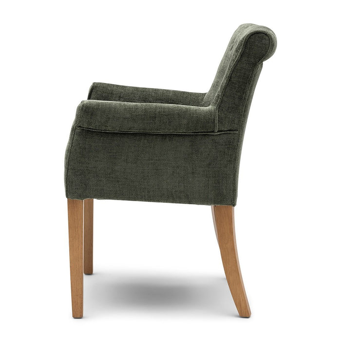 La Scala Dining Armchair Italian Olive