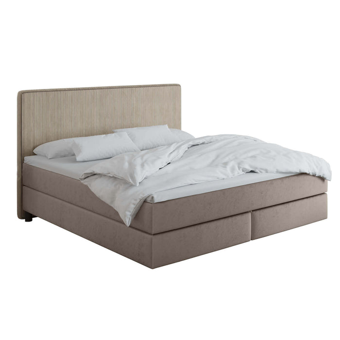 Boxspringbett Crystal mit Schwebeoptik
