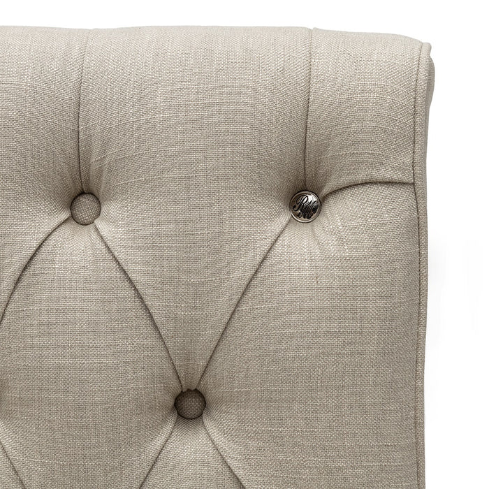 Hampton Classic Dining Chair, linen, flax