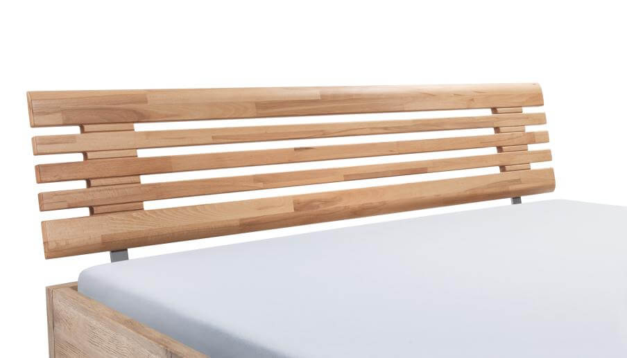 Holzbett Woodline Premium 18, Kernbuche natur