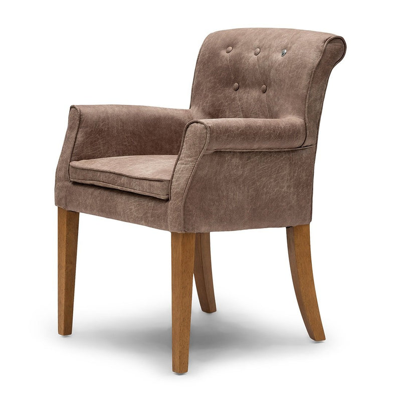 La Scala Dining Armchair, pellini, coffee