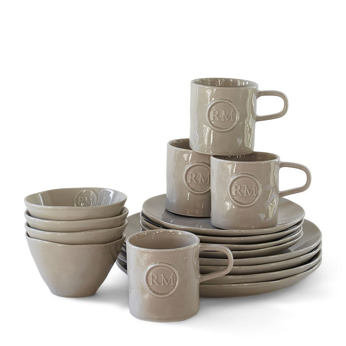 16-teiliges Dinnerset Portofino, flax