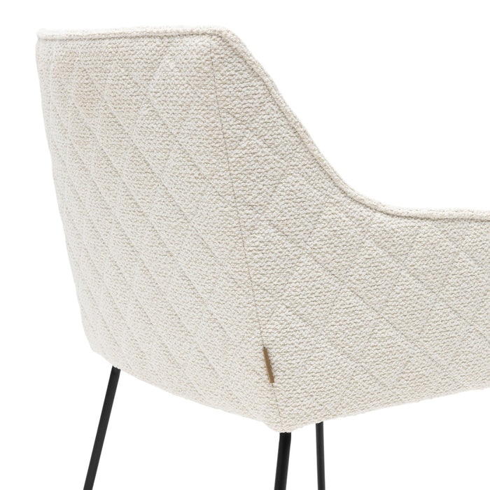 Esszimmerstuhl mit Armlehne Frisco Drive, Simply White