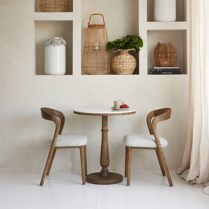 Marmor Bistrotisch Amalfi Portland Ø70