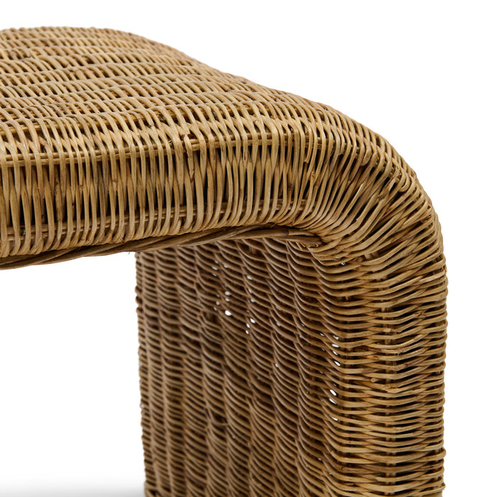 Hocker Santos aus Rattan