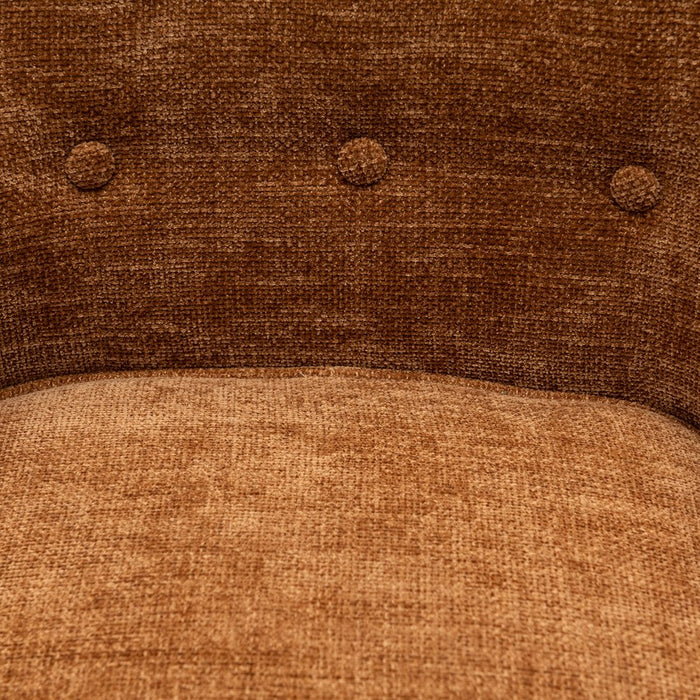 La Scala Dining Armchair Maroon Brown