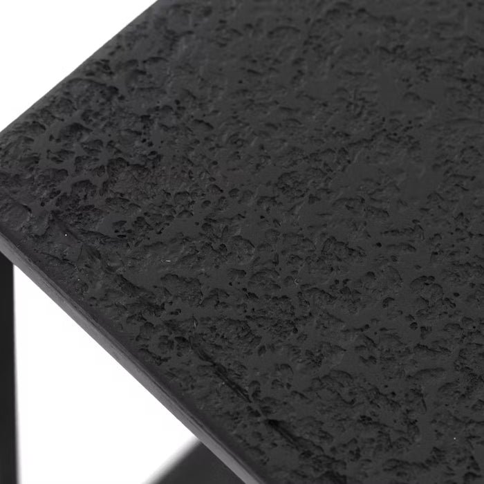 Beistelltisch Indra, Metall schwarz