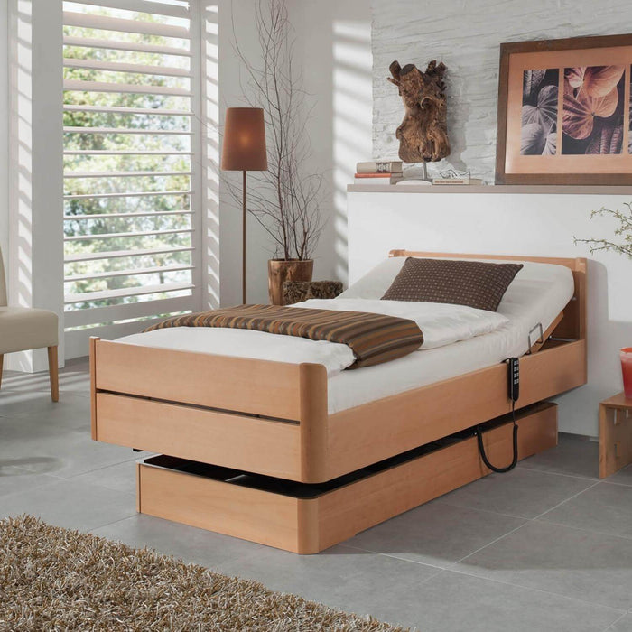 Bern Classic Komfortbett mit Liftsystem, Buche natur