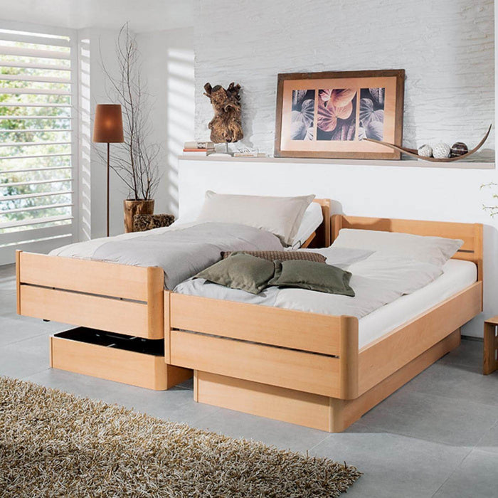 Bern Classic Komfortbett mit Liftsystem, Buche natur