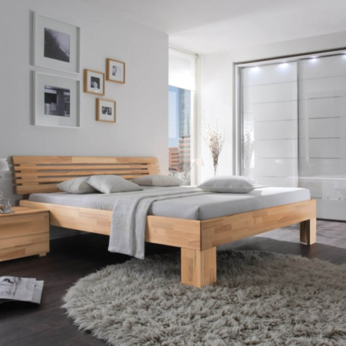 Holzbett Woodline Premium 18, Kernbuche natur