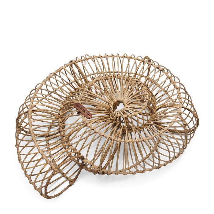 Rustic Rattan Sea Shell