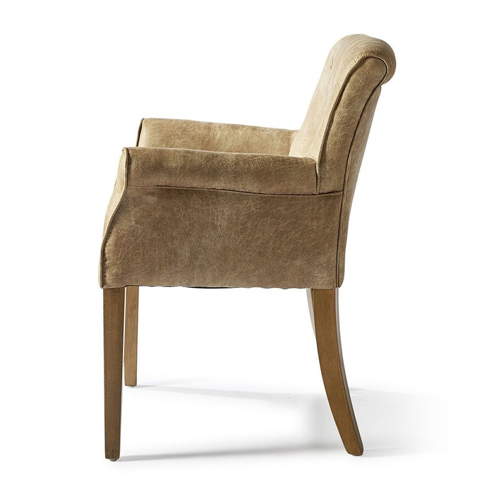 La Scala Dining Armchair, Pellini, Camel