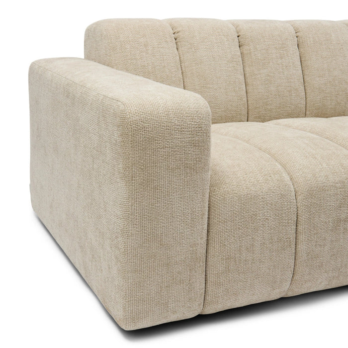 Dazzle 3,5-Sitzer Sofa , Satin Shell