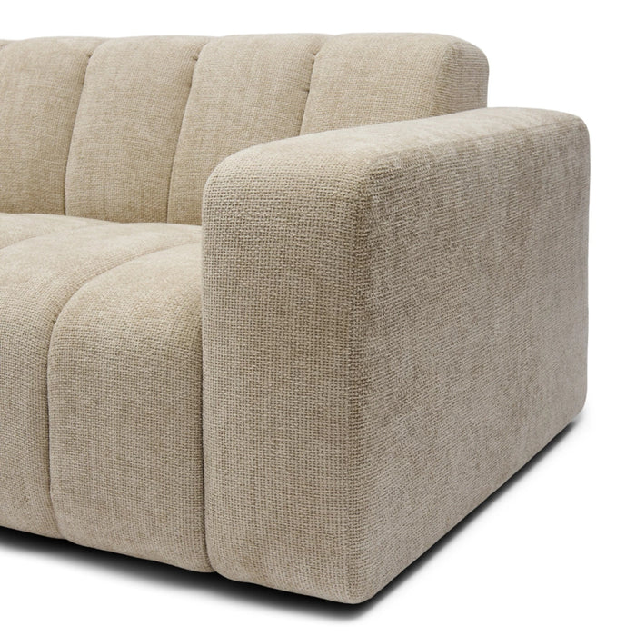 Dazzle 3,5-Sitzer Sofa , Satin Shell