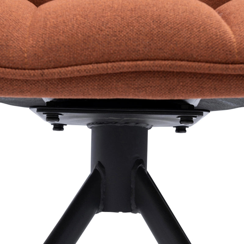 Drehbarer Esszimmerstuhl Carnaby, Autumn Brown
