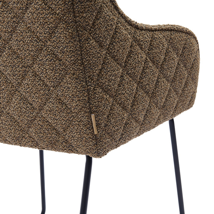 Esszimmerstuhl mit Armlehne Frisco Drive, Classic Brown