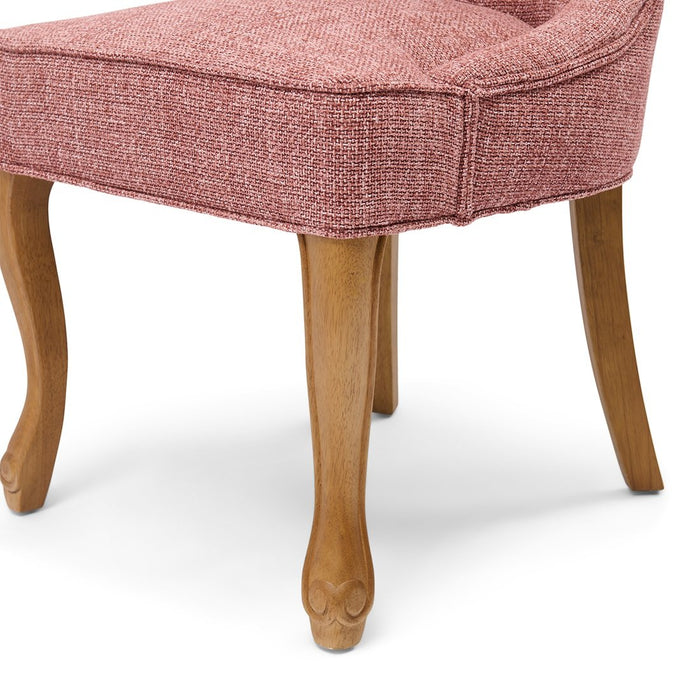 George Dining Chair, coral pink