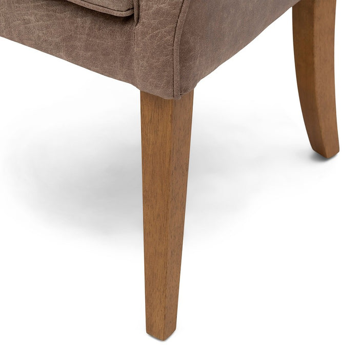 La Scala Dining Armchair, pellini, coffee