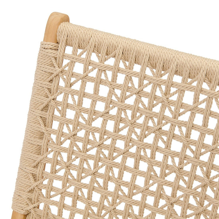 El Nido Outdoor Lounge Chair Ecru