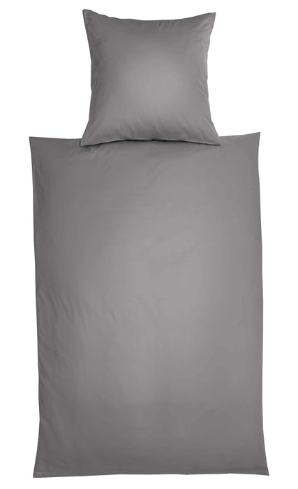 Bettwäsche Uni Satin Glatt