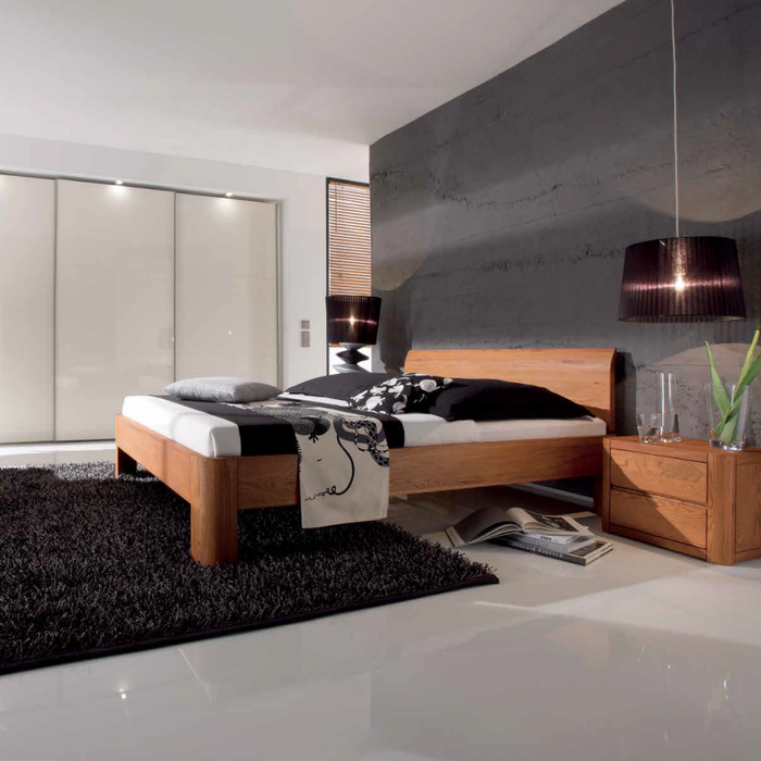 Holzbett Oak-Line Lisio