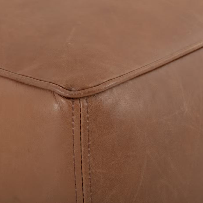 Hocker Thornbury Leder Cognac