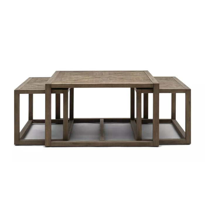 Kaffeetisch Set Romora Bay 80x80CM
