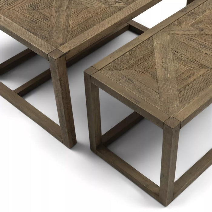 Kaffeetisch Set Romora Bay 80x80CM